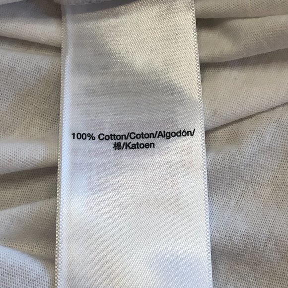 NWT DKNY Women's Logo Sport White Tank Top Tee - Picture 7 of 10